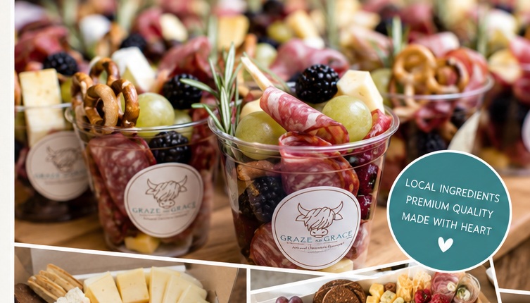 Graze & Grace charcuterie cups